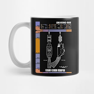 Computer Readout Showing Disruptor Weapon Mug